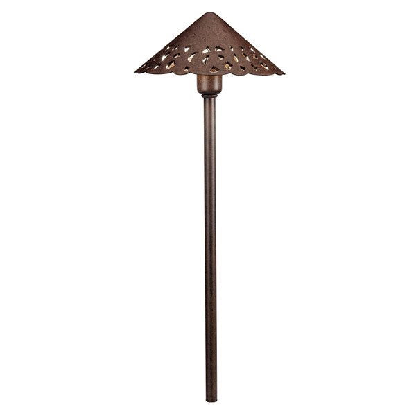 Kichler 15871TZT27 Cast Hammered Roof 2700K LED Textured Tannery Bronze
