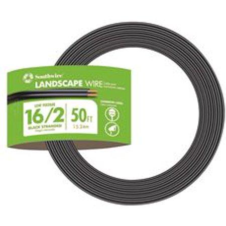 Southwire 55213143 16/2 Low Voltage Outdoor Landscape Lighting Cable, 100-Feet
