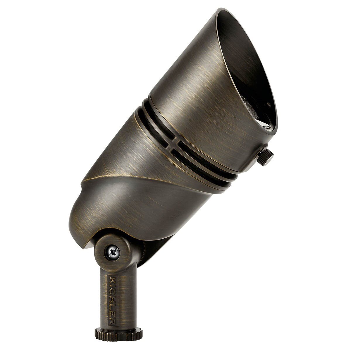 Kichler 16018CBR27 VLO 2700K Large 15 Degree Spot Centennial Brass - Atlantic Lighting