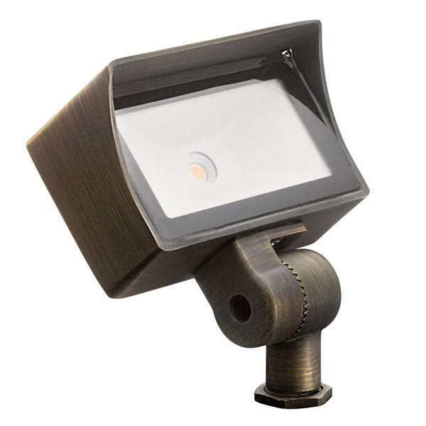 Kichler 16026CBR27 VLO 2700K 12V LED Mini Wall Wash Centennial Brass - Atlantic Lighting