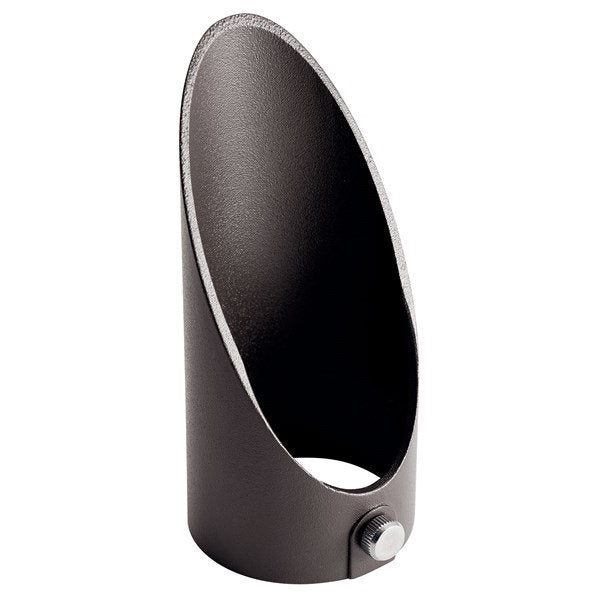 Kichler 16067AZT Accent VLO 2" Small Long Cowl Textured Architectural Bronze - Atlantic Lighting