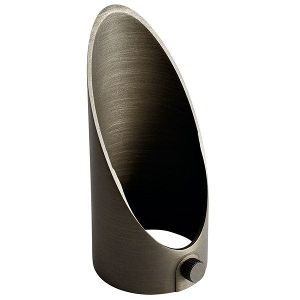 Kichler 16067CBR Accent VLO 2" Small Long Cowl Centennial Brass - Atlantic Lighting
