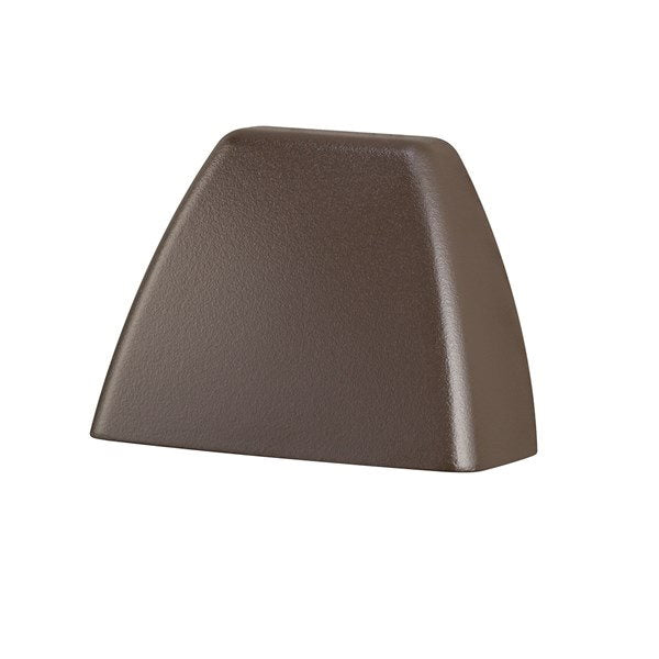 Kichler Four Corners LED deck light in Textured Architectural Bronze