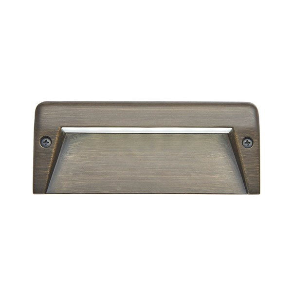 Kichler 16172CBR30 3000K LED Surface Mount Step Light Centennial Brass - Atlantic Lighting