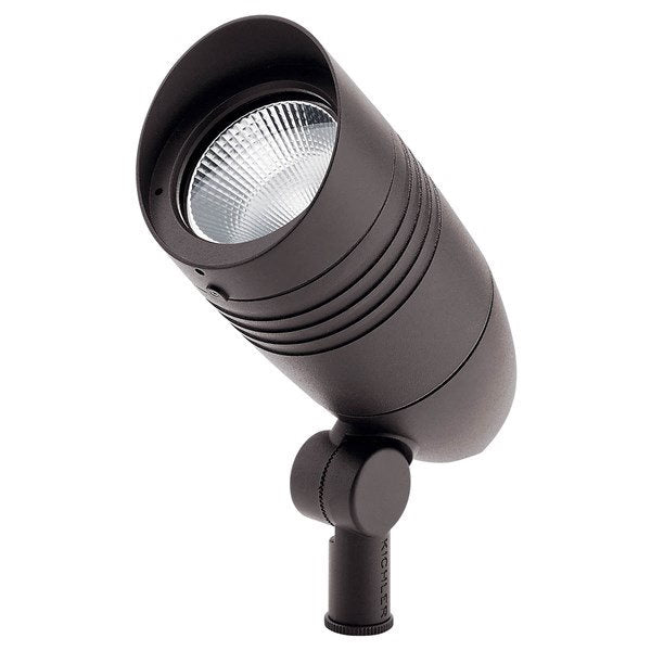 Kichler 16220AZT30 C-Series 3000K 21W Large Accent 55-Degree Textured Architectural Bronze - Atlantic Lighting
