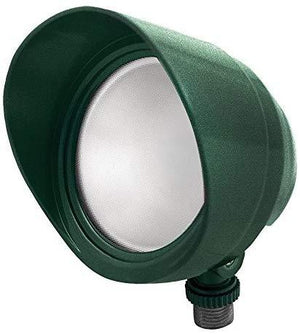 RAB Lighting BULLET12VG LED Floodlight, 12W, 120V, 5000K, Verde Green