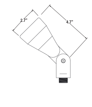 Unique NUCL-NL-BZ Nucleus® flat shroud Elements Series No Lamp - Atlantic Lighting