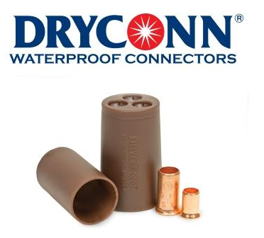 King Innovation 20240 DryCrimp (non-filled), Contents Include 25 non-filled housings, 25 small & 25 large copper crimp sleeves - Atlantic Lighting