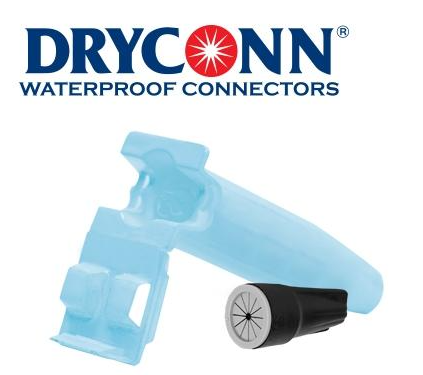 King Innovation 20260 DryConn Xtreme Waterproof Connector, 2pc. Bag - Atlantic Lighting
