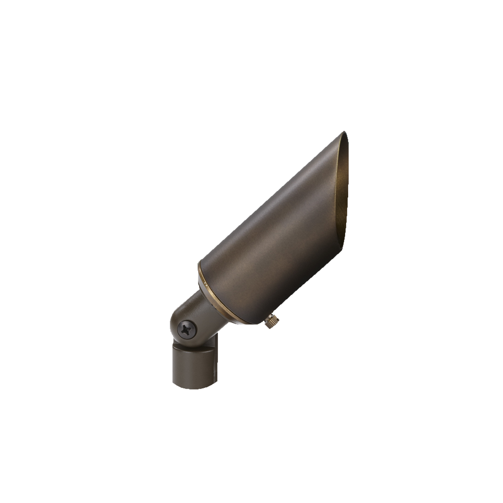 Vista Outdoor Lighting GR-2106-BSO-5.5-W-36 Small Bullet Light, Old Brass, Warm - Atlantic Lighting