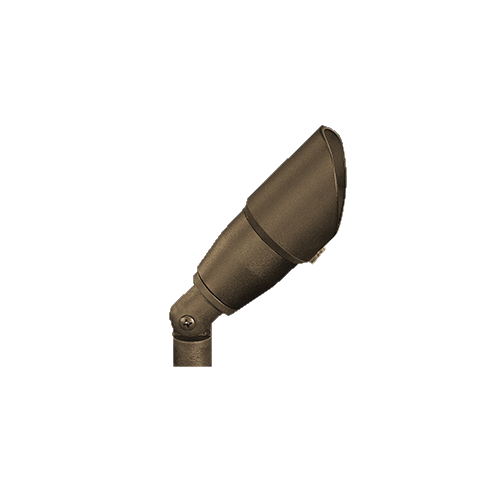 Vista Outdoor Lighting GR-2216-Z-NL Small Bullet light, Architectural Bronze, Fixture Has NO LAMP - Atlantic Lighting
