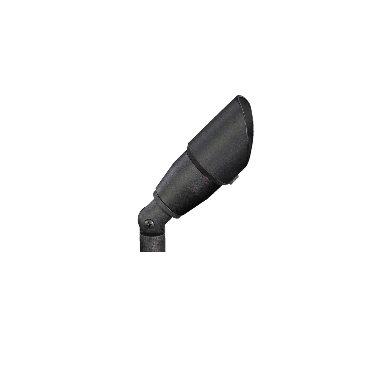 Vista Outdoor Lighting GR-2216-B-NL Ground Mount Bullet, Black, Fixture Has NO LAMP - Atlantic Lighting