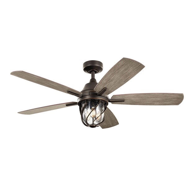 Kichler 310073OZ Lydra™ LED 52" Ceiling Fan Olde Bronze™ - Atlantic Lighting