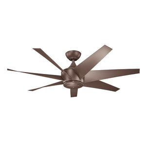 Kichler 310112ANS Lehr™ II 54" Fan Antique Satin Silver