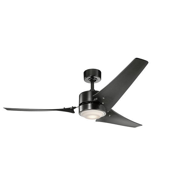 Kichler 310155SBK Rana™ LED 60" Fan Satin Black - Atlantic Lighting