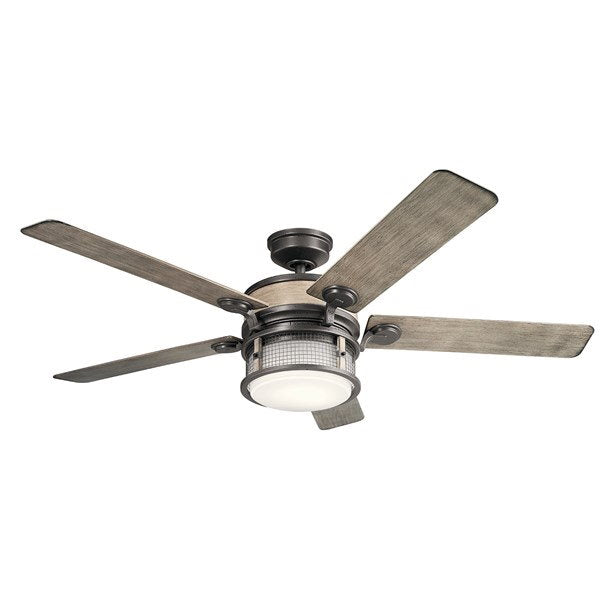 Kichler 310170AVI Ahrendale™ LED 60" Fan Anvil Iron - Atlantic Lighting