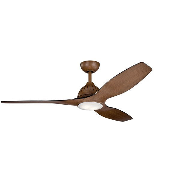 Kichler 310360WN Jace™ LED 60" Fan Walnut - Atlantic Lighting