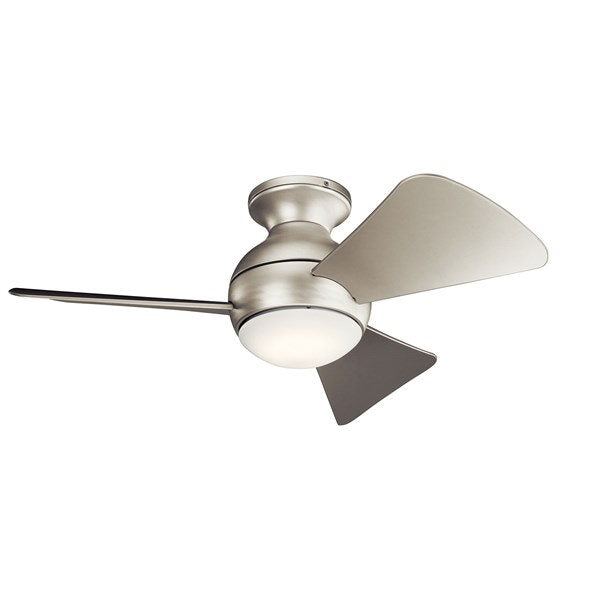 Kichler 330150NI Sola LED 34" Fan Brushed Nickel - Atlantic Lighting