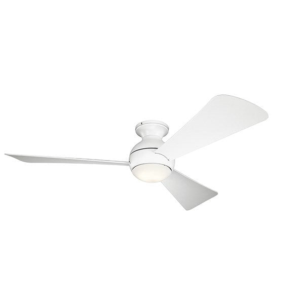 Kichler 330152SBK Sola LED 3000K 54" Fan Satin Black - Atlantic Lighting