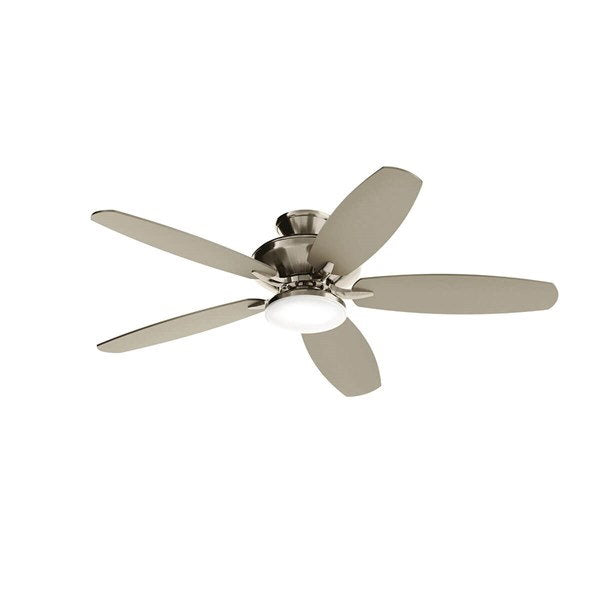 Kichler 330163NI 52" Renew Designer Ceiling Fan Brushed Nickel - Atlantic Lighting