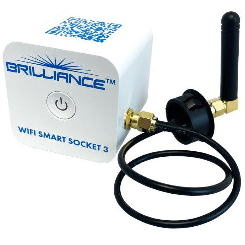 Brilliance BRI-WiFi-Smart-Socket-3 WI-FI SMART SOCKET 3.0 - Atlantic Lighting
