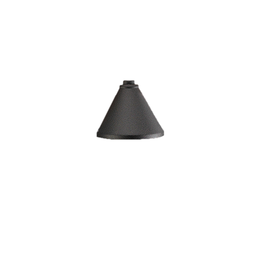 Vista Outdoor Lighting SL-4250-B-NL Wall Mount Step Light, Black, Fixture Has NO LAMP - Atlantic Lighting
