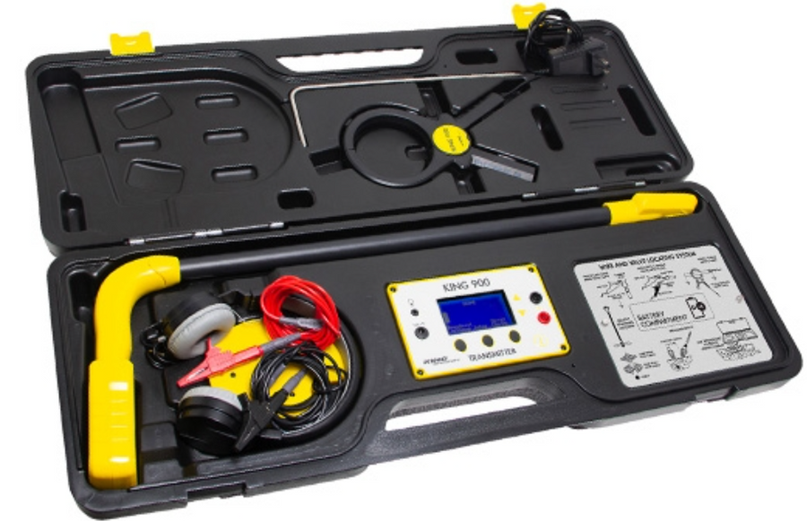 King Innovation 42900 KING900 Advanced Digital Cable, Wire & Valve Locating System - Atlantic Lighting