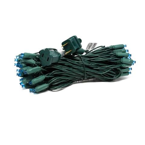 Seasonal Source 220037 Blue DuraBright 5MM LED Strand, 6" Spacing - Atlantic Lighting