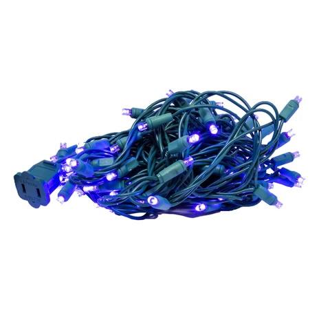 Seasonal Source 45612R-B Purple 5MM LED Strand, 4" Spacing - Atlantic Lighting