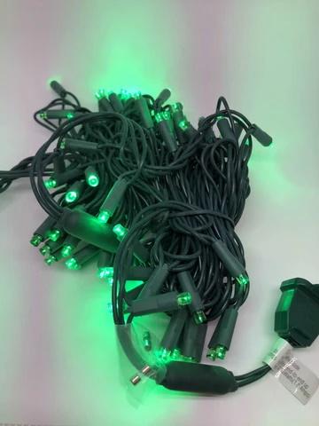Seasonal Source 220014 Green DuraBright 5MM LED Strand, 4" Spacing - Atlantic Lighting