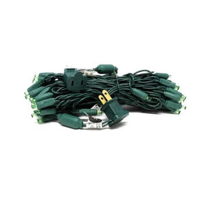 Seasonal Source 45614R-B Green 5MM LED Strand, 4" Spacing