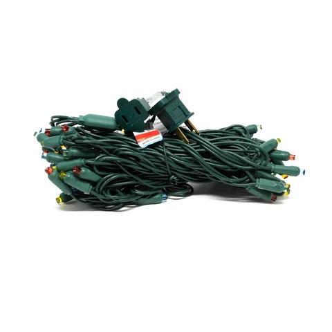 Seasonal Source 45617R-B 5MM 70L MULTI Multi-Colored 5MM LED Strand, 4" Spacing - Atlantic Lighting