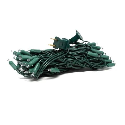 Seasonal Source 45695R-B Sun Warm White 5MM LED Strand, 4" Spacing - Atlantic Lighting