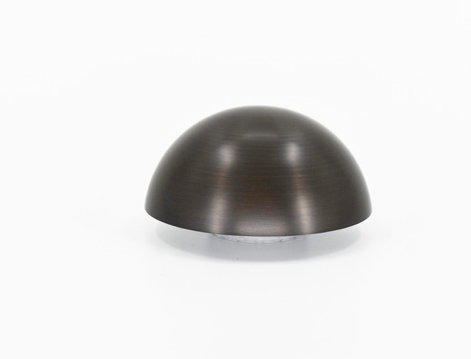 Lumien LAB-045 Brass Micro Path Light Cap Only, Rounded Top - Atlantic Lighting