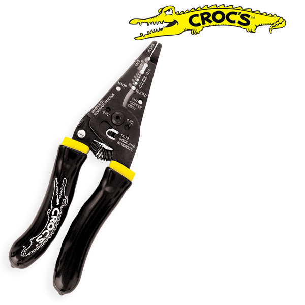 Rack-A-Tiers 47000 Rack-A-Tier Croc's Needle Nose Wire Strippers - Large - Atlantic Lighting