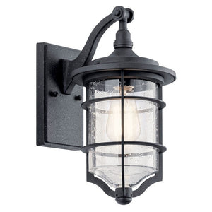 Kichler 49126DBK  Royal Marine™ 1 Light 13.25" Wall Light Distressed Black