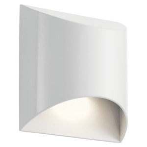 Kichler 49278WHLED  Wesley 1 Light LED Wall Light Architectural White