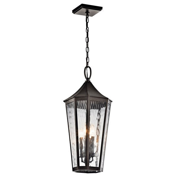 Kichler 49517OZ Rochdale™ 4 Light Pendant Olde Bronze®