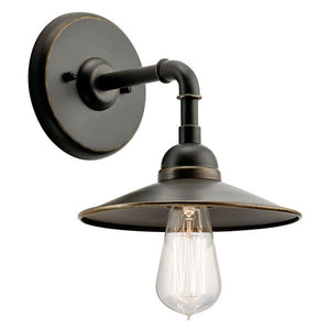 Kichler 49585OZ Westington™ 8.25" 1 Light Wall Light Olde Bronze®