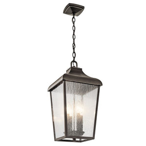 Kichler 49740OZ Forestdale™ 4 Light Pendant Olde Bronze®