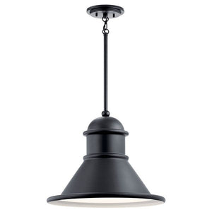 Kichler 49777BK Northland™ 1 Light Pendant Black