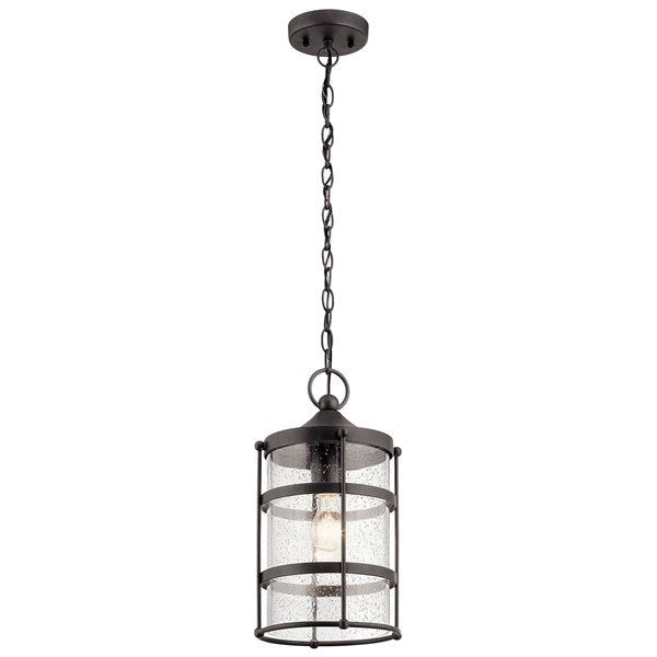 Kichler 49964AVI Mill Lane™ 1 Light Pendant Anvil Iron