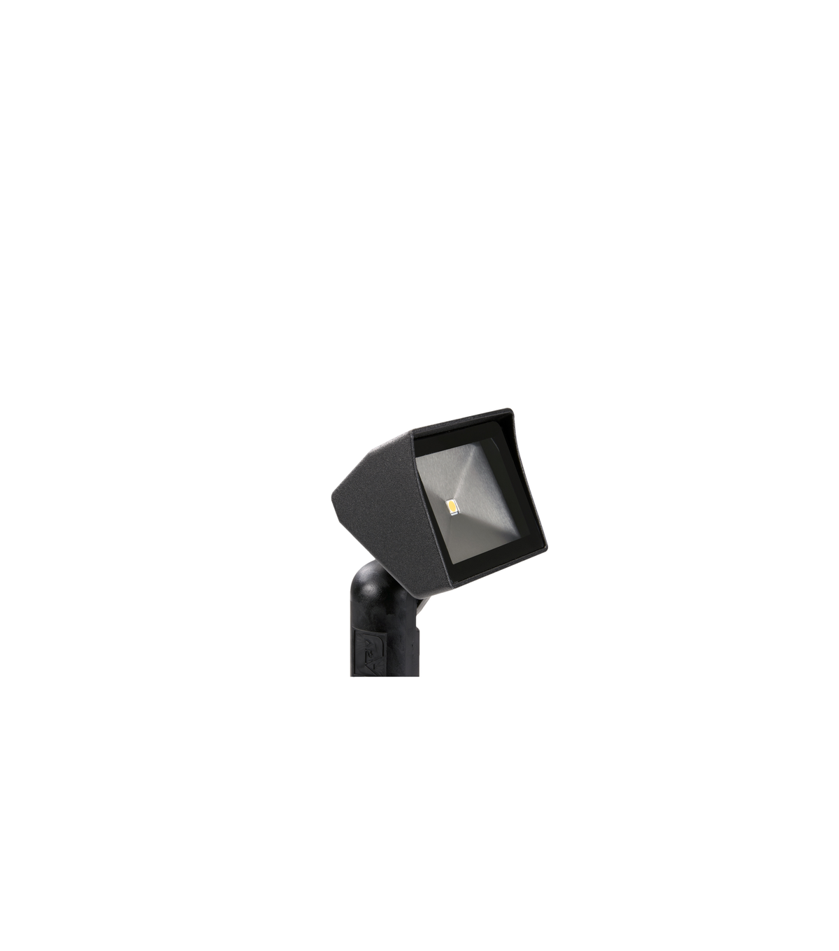 Vista Outdoor Lighting GR-5105-B-3-W-FR 5105 Aluminum Mini Area Light, Black, Warm, Frosted Lens - Atlantic Lighting