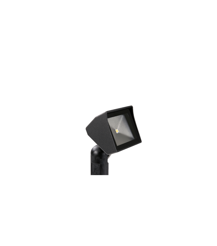 Vista Outdoor Lighting - GR-5105-B-4-W-FR - 5105 Aluminum Mini Area Light, Black, Warm, Frosted Lens