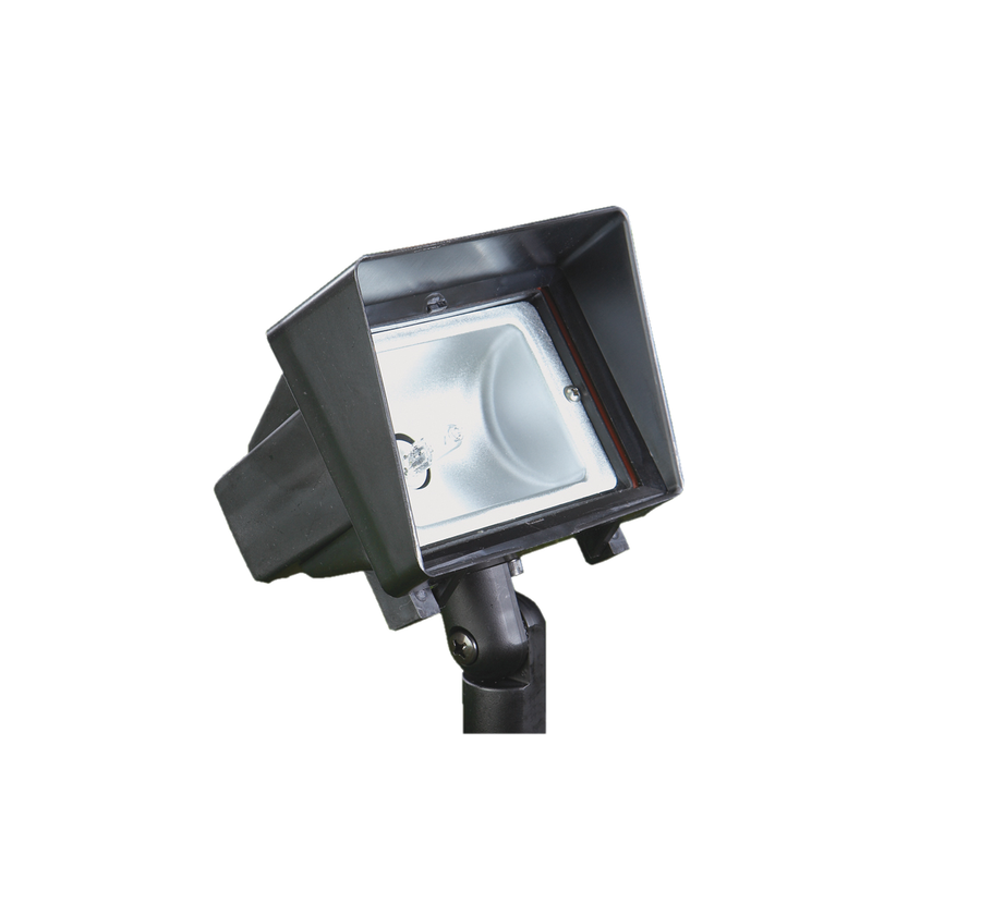 Vista Outdoor Lighting GR-5203-B-150-W-G4 Small Area Light, Black, Warm - Atlantic Lighting