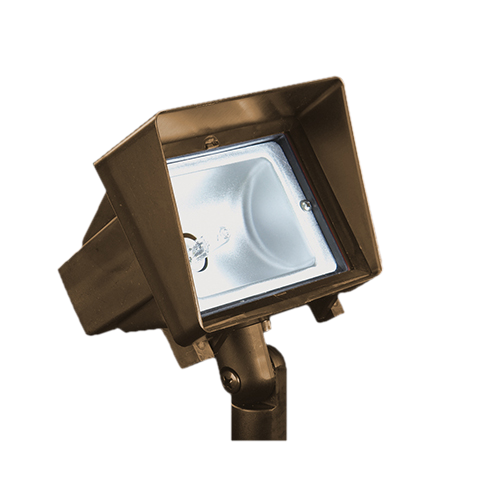 Vista Outdoor Lighting GR-5203-DZ-NL Composite Mini Area Light, Dark Bronze, No Lamp - Atlantic Lighting