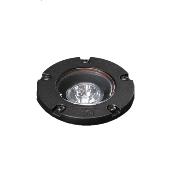 Vista Outdoor Lighting GW-5262-B-NL Inground Well Light, Black, Fixture Has NO LAMP - Atlantic Lighting