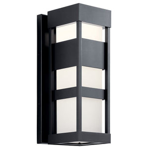 Kichler 59036BKLED Ryler™ LED 3000K 18" Wall Light Textured Black