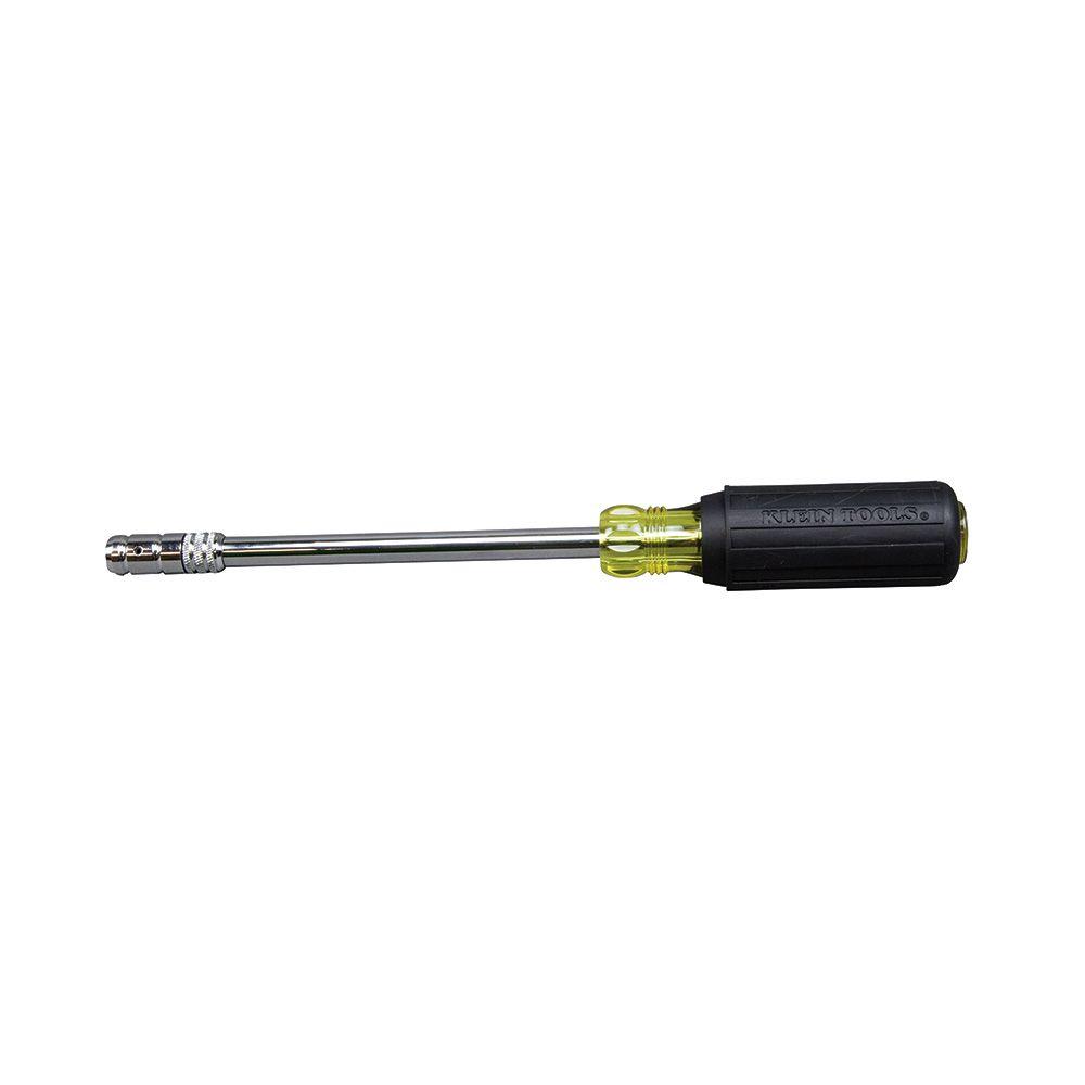 Klein Tools 65129 2-in-1 Nut Driver, Hex Head Slide Drive™, 6-Inch - Atlantic Lighting