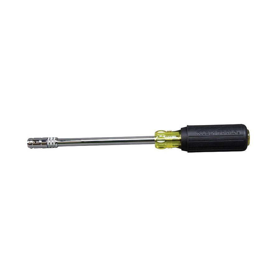 Klein Tools 65129 2-in-1 Nut Driver, Hex Head Slide Drive™, 6-Inch - Atlantic Lighting